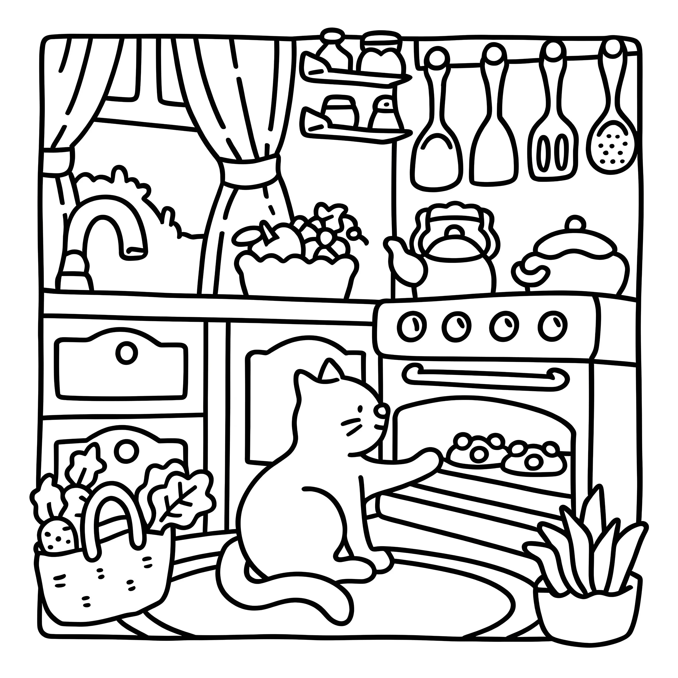 Cat Moments Adult Coloring Book Unique Book for Relaxation Upgraded Paper for Comfortable Coloring Perfect Gift Friend