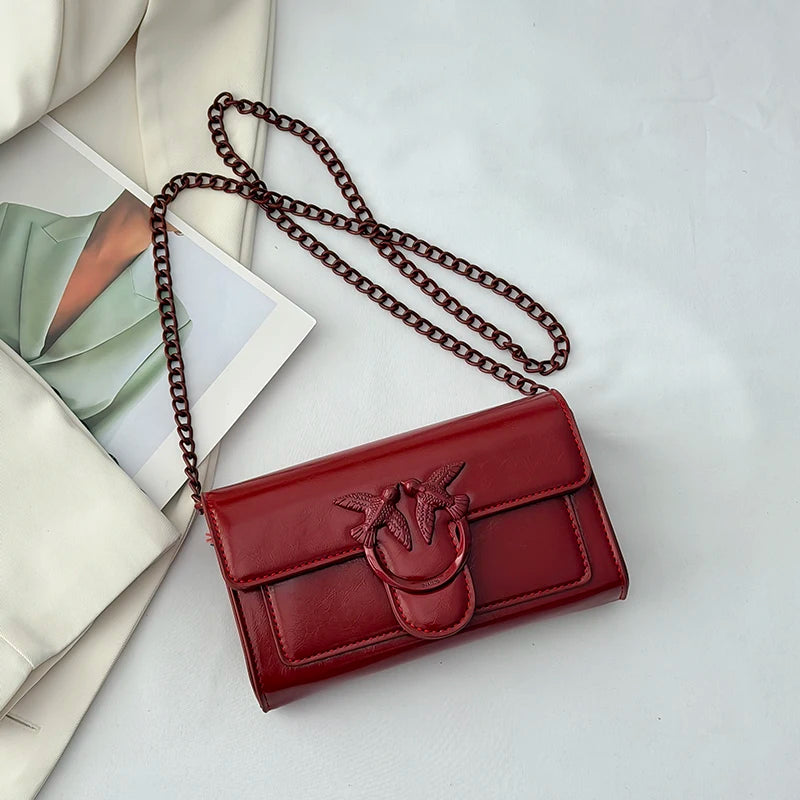 Elegant Leather Classic Designer Bag Paris Fashion Large Capacity For Women Messenger Crossbody Handbag Trendy