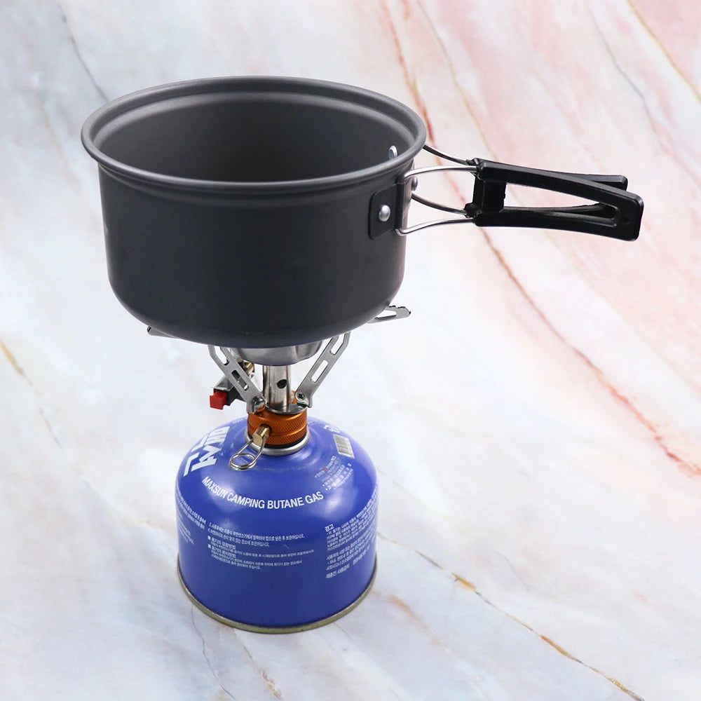 Camp Stove Portable Wind-Resistance For Outdoor Camping Cooking