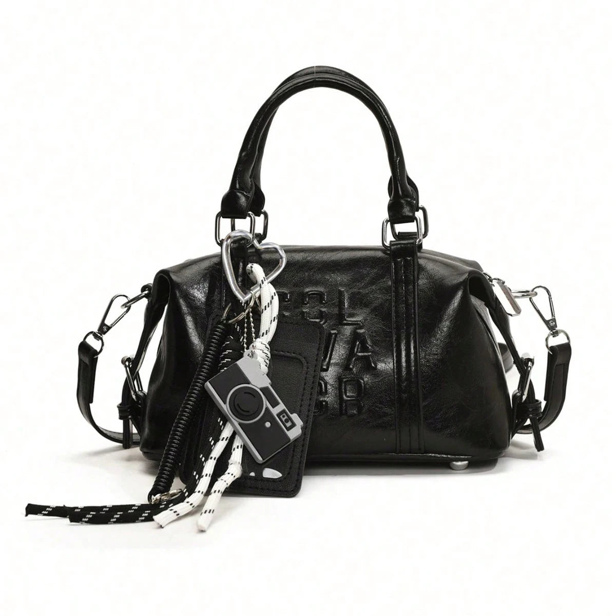 Retro fashion high-value handbag daily versatile simple personality pillow bag elegant temperament trendy ladies crossbody bag