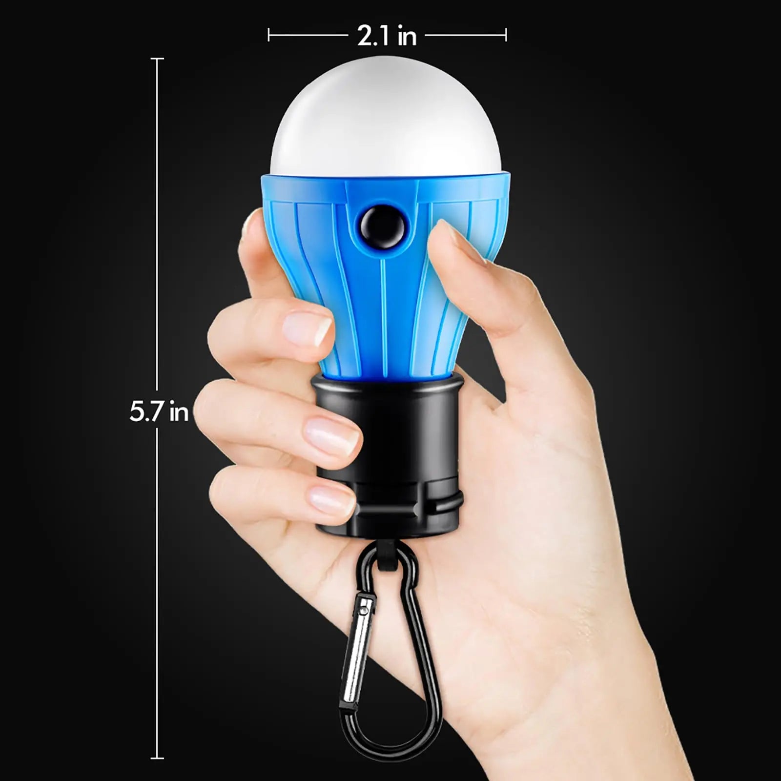 Outdoor Camping Tent Light Portable Lantern LED Bulb Outdoor Hanging Soft Light SOS Emergency Travel  Lamp Use AAA Battery
