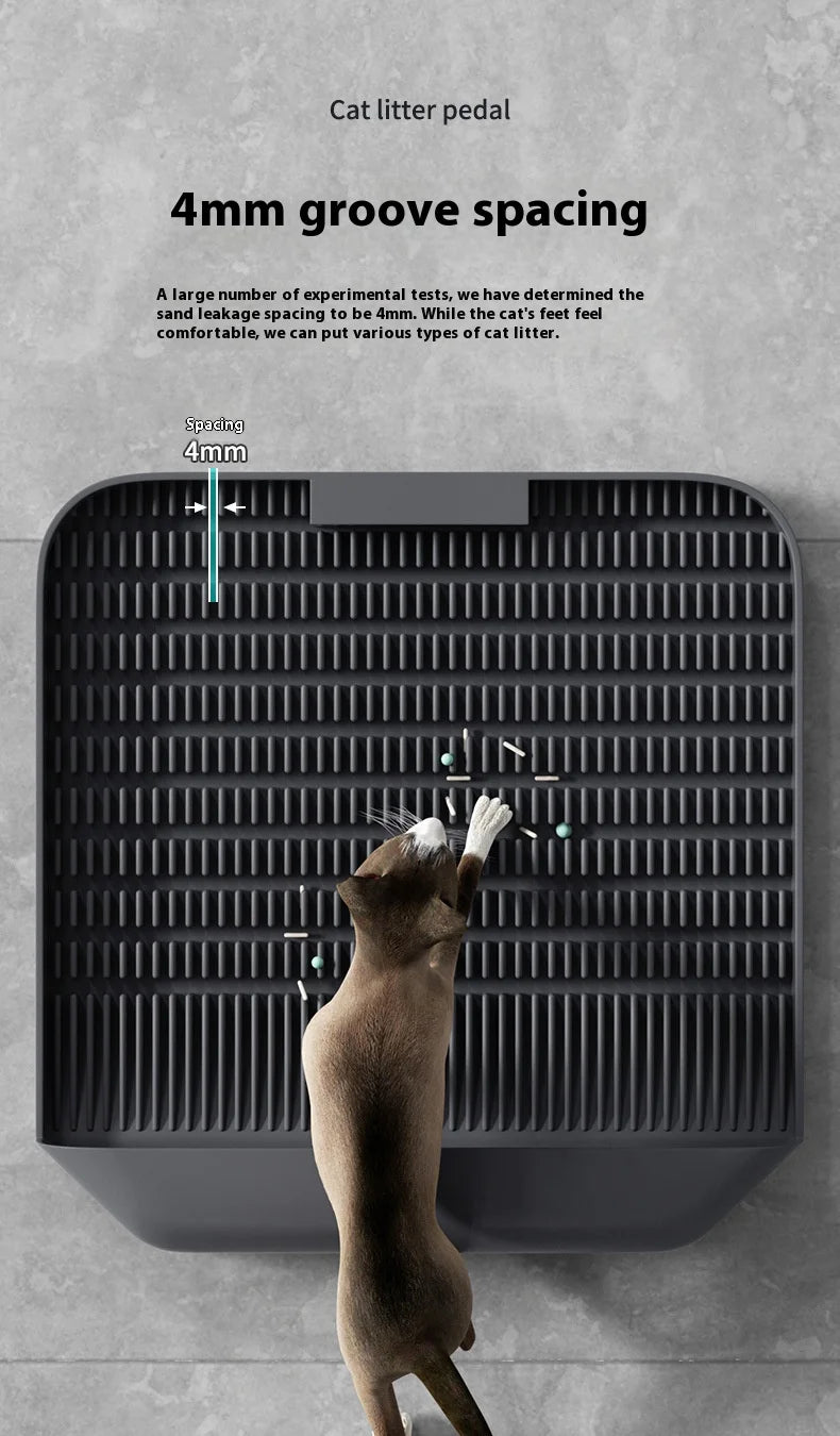 Cat Litter Pedal Box Mat Cat Pet Mat  Pedal High SidePedal Suitable for Large