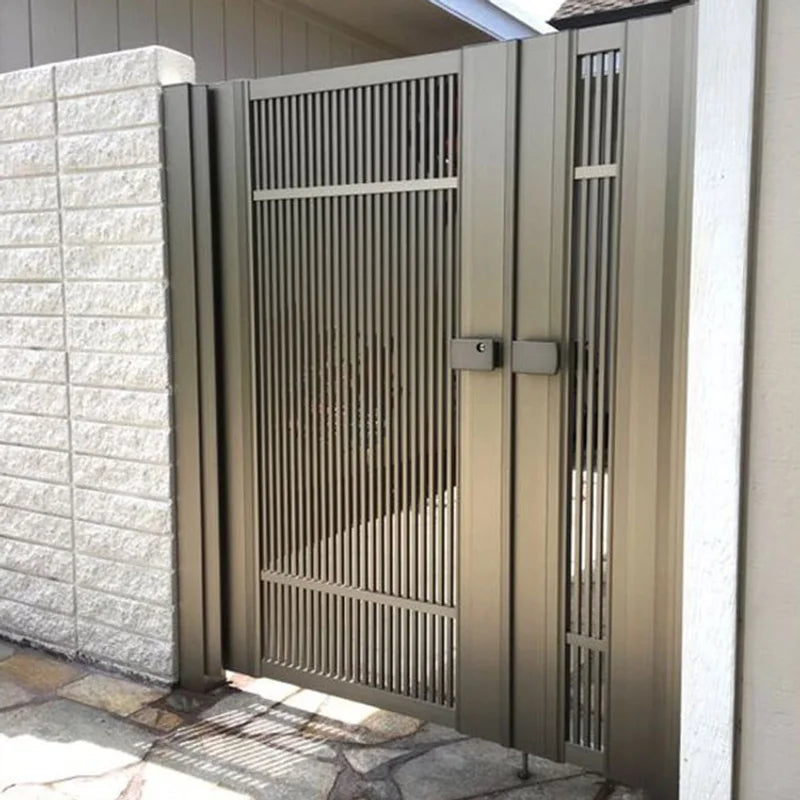 Residential Security door modern entrance aluminum garden gate