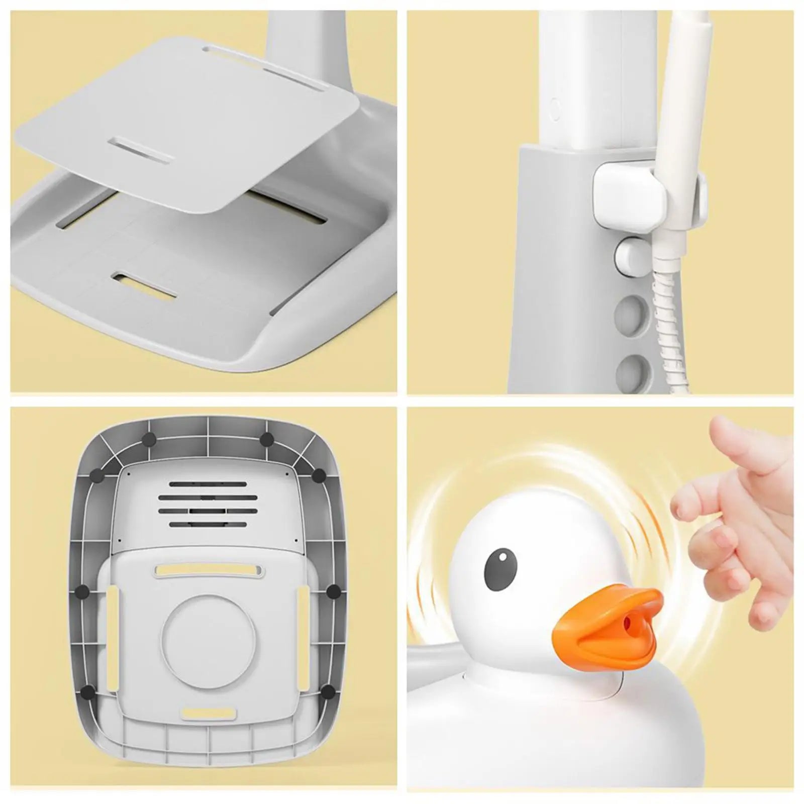 Baby Standing Bath Adjustable Anti Slip Baby Bath Support For Newborn 0-6 Months Infant Children'S Bathing Rack Home