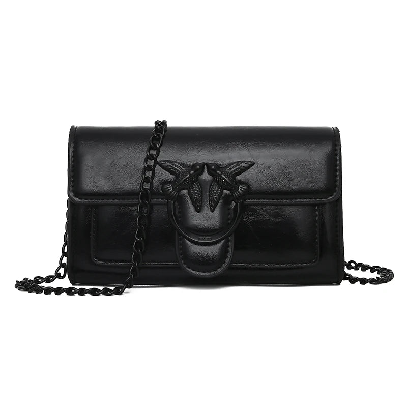 Elegant Leather Classic Designer Bag Paris Fashion Large Capacity For Women Messenger Crossbody Handbag Trendy