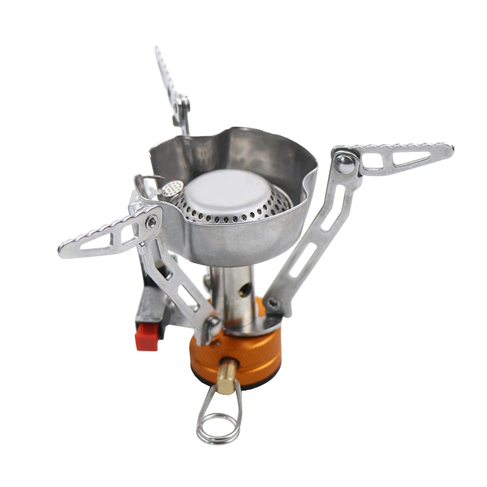 Camp Stove Portable Wind-Resistance For Outdoor Camping Cooking